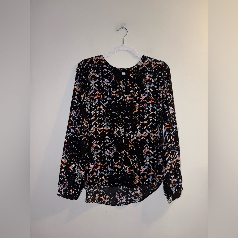 Alice Hope — Black Printed Blouse